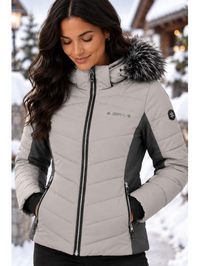 Ženska smučarska jakna SPH Sportsphere ARE II Fashion 5000 - rjava