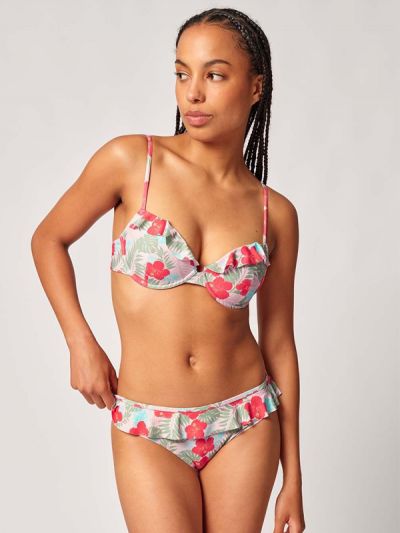 SKINY Kopalke podložene – ženske zgodnji del Tropical hibiscus